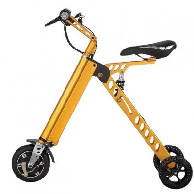 K7 Portable Folding 3 Wheel Electric Scooter Lightweight Lithium Battery E-Bike for Urban Commute
