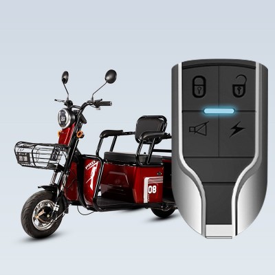 48V 500KG Load Electric Three-Wheeler for Home Passenger & Cargo Dual Use