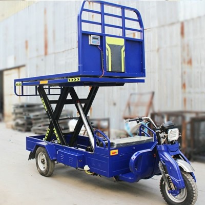 Farm Engineering Cargo Tricycle Remote Control Lifting Truck with Large Load Capacity