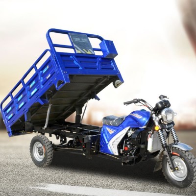 Heavy Load 3-Wheeler Motorcycle Thickened Frame Large Carriage Agricultural Cargo Tricycle