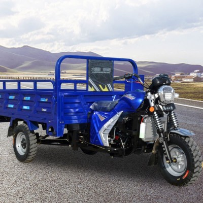 Heavy Load 3-Wheeler Motorcycle Thickened Frame Large Carriage Agricultural Cargo Tricycle