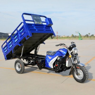 Heavy Load 3-Wheeler Motorcycle Thickened Frame Large Carriage Agricultural Cargo Tricycle