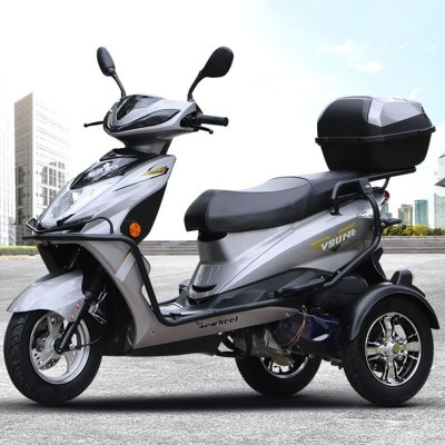 3-Wheel Gasoline Scooter 125CC F1 EFI High-Performance Tricycle for Mountain Climbing