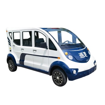 4-6 Seat Electric Patrol Pickup Truck 4000W 500KG Community Security Cart